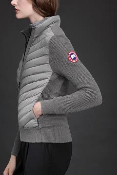 Chamarras Canada Goose Mujer México - HyBridge Prendas De Punto Grises YM7923145